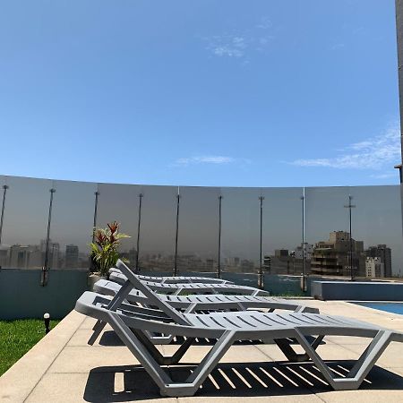 Acogedor Dpto En San Isidro Excelente Vista, Piscina Y Wifi Apartment Lima Exterior foto