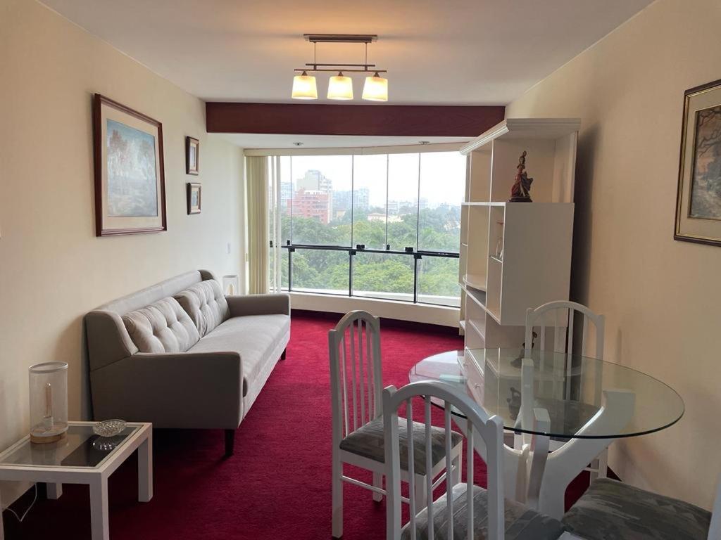 Acogedor Dpto En San Isidro Excelente Vista, Piscina Y Wifi Apartment Lima Exterior foto